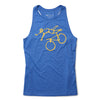 Racerback Tank Top - OTB - Blue