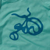 Tricycle Baby Onesie - Teal