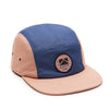 5-Panel Hat - Rose/Blue