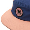 5-Panel Hat - Rose/Blue