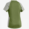 Cady-V Bike Jersey - Olive/Silver