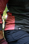 Gryla 3/4 Sleeve Jersey - Titanium/Persimmon